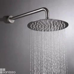Imex Colonne de Douche Encastrée Anti-Calcaire Acier Inoxydable Intérieur / Extérieur MOSCU GTK034