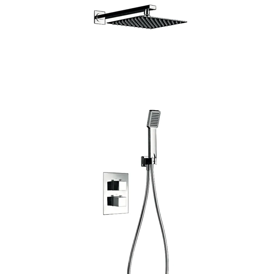 Imex Colonne de Douche Encastrée Anti-Calcaire Chrome HIDRA GPH035