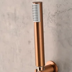 Imex Colonne de Douche Encastrée Thermostatique Anti-Calcaire Or Rose Cuivré MONZA GTM039/ORC* Colonne De Douche Encastrable