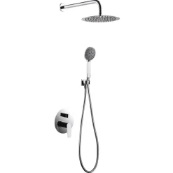 Imex Colonne de Douche Encastrée Anti-Calcaire Chrome BELGICA GPZ044
