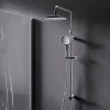 Am.Pm Europe Colonne de douche et bain baignoire sans robinet, Système de douche Chromé F07TA000 Hit AM.PM
