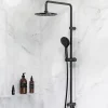 Am.Pm Europe Colonne de douche et bain baignoire sans robinet Gem Noir F0790022 AM.PM