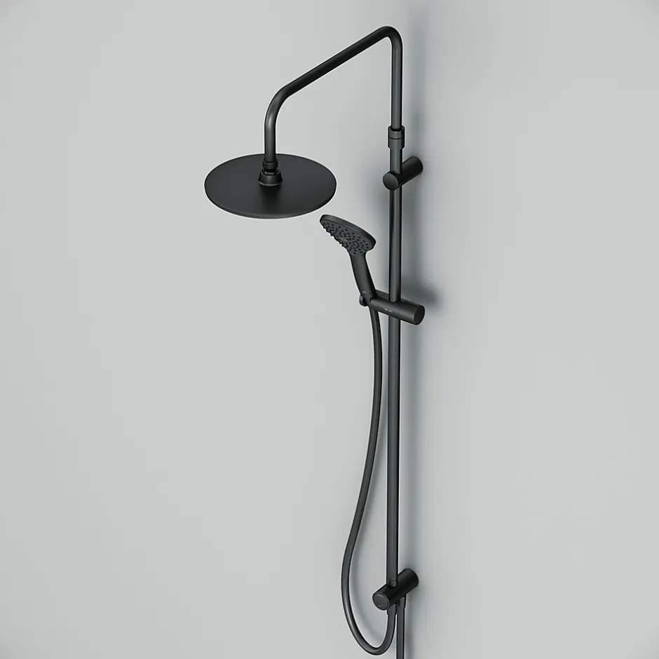 Am.Pm Europe Colonne de douche et bain baignoire sans robinet Gem Noir F0790022 AM.PM