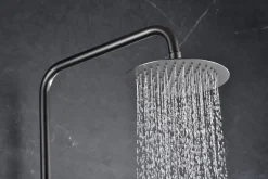 Imex Products Colonne de douche externe CURVED Thermostatique Canon de fusilChroméNoir matCanon de fusilOr brosséOr rose brossé Colonne de douc* Colonne De Douche Encastrable