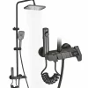 Signature Colonne de douche graphite avec affichage température LED* Colonne De Douche Thermostatique