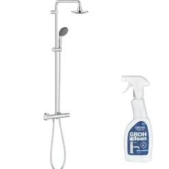 Grohe Colonne de douche Vitalio Start System 160 avec nettoyant robinetterie GrohClean* Colonne De Douche Thermostatique