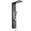 Saniverre Colonne de douche hydromassante LULY 4 jets + 1 robinet Noir -