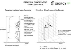 Laneri Colonne de douche hydromassage avec quatre fonctions en acier brossé* Colonne De Douche Hydromassante
