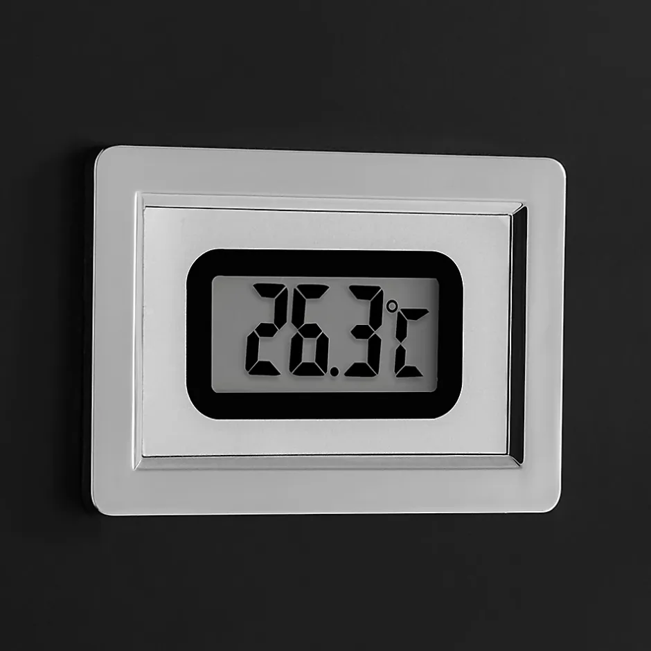 Auralum Max Colonne de Douche Hydromassante Panneau de douche Chromé en Inox Laiton Murale Système de Douche Digitale Multifonctionnel