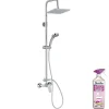 Jacob Delafon Colonne de douche mécanique Colette + nettoyant Briochin* Colonne De Douche Mécanique