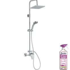 Jacob Delafon Colonne de douche mécanique Colette + nettoyant Briochin* Colonne De Douche Mécanique