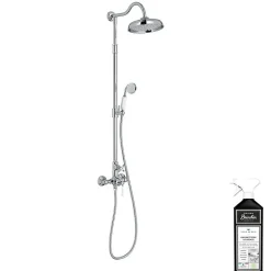 Jacob Delafon Colonne de douche Cléo 1889 Chrome + nettoyant Briochin