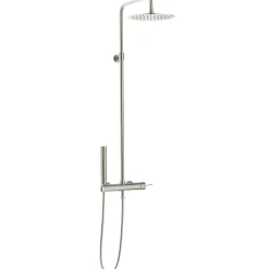 Essebagno Colonne de douche mécanique façon inox Luisa