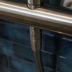 Essebagno Colonne de douche mécanique façon inox Luisa