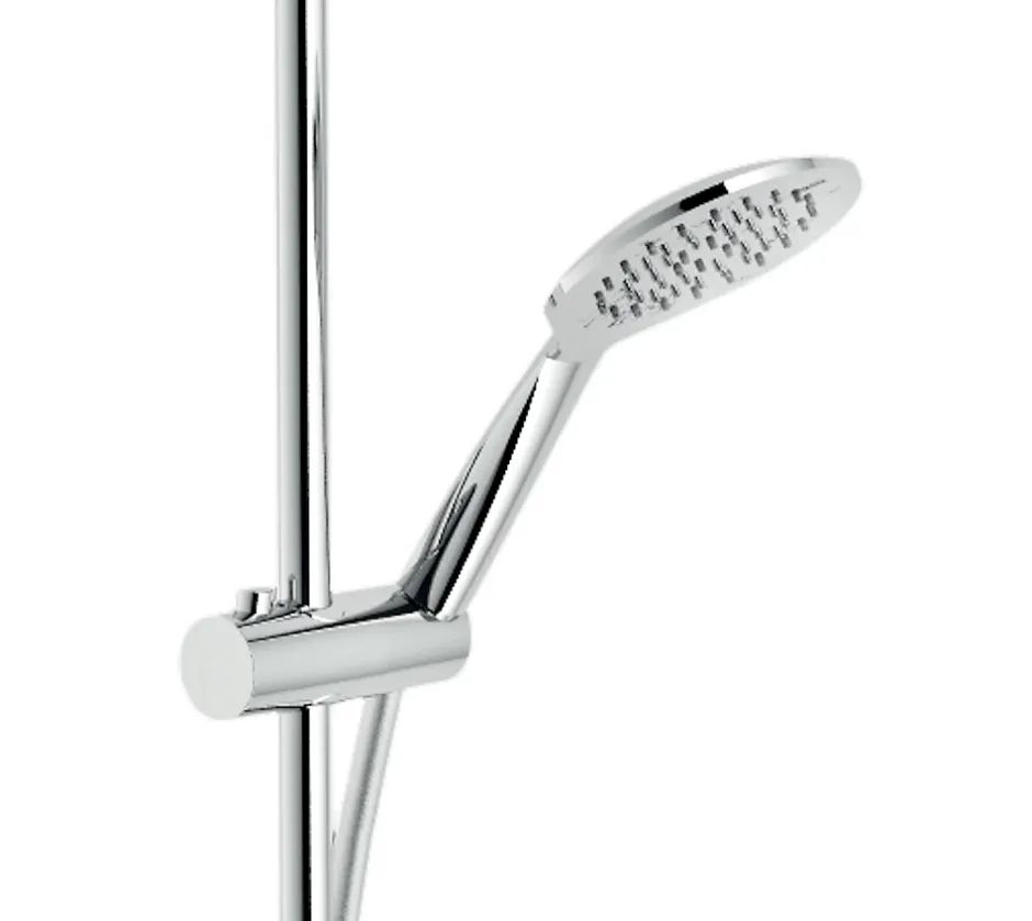 Nobili Colonne de douche mécanique chromé - pomme de douche diam. 24 cm