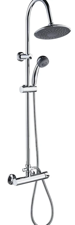 Essebagno Colonne de douche mécanique, chrome, Epice