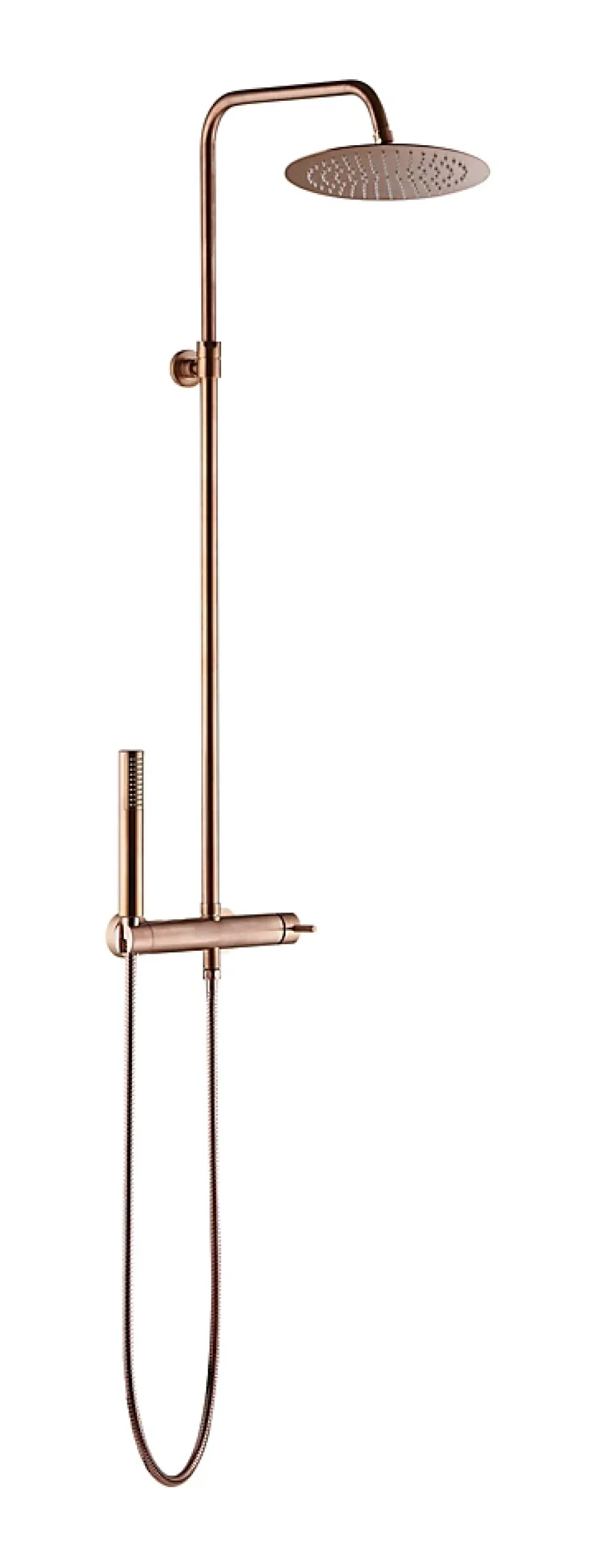 Essebagno Colonne de douche mécanique, cuivré, Luisa 250