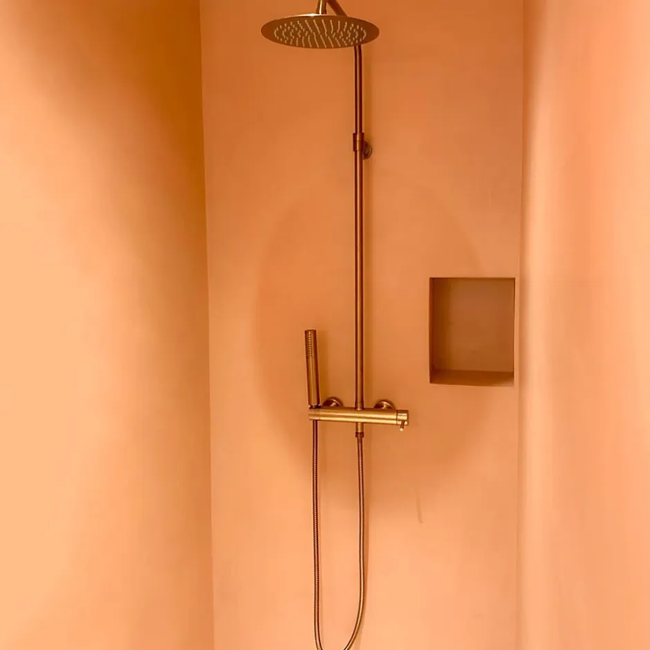 Essebagno Colonne de douche mécanique, cuivré, Luisa 250