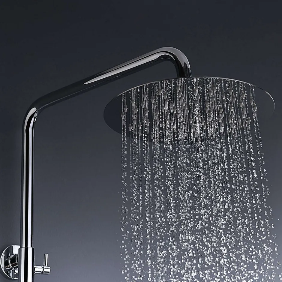 Poalgi Colonne de douche mécanique avec barre extensible SKY BATH chromé série GLORY