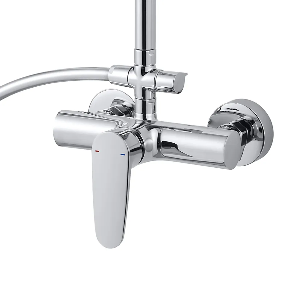 GoodHome Colonne de douche mécanique Cavally* Colonne De Douche Mécanique