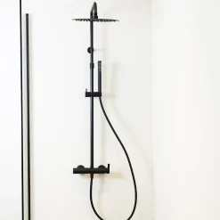 Essebagno Colonne de douche mécanique noire 300 Delice II* Colonne De Douche Mécanique