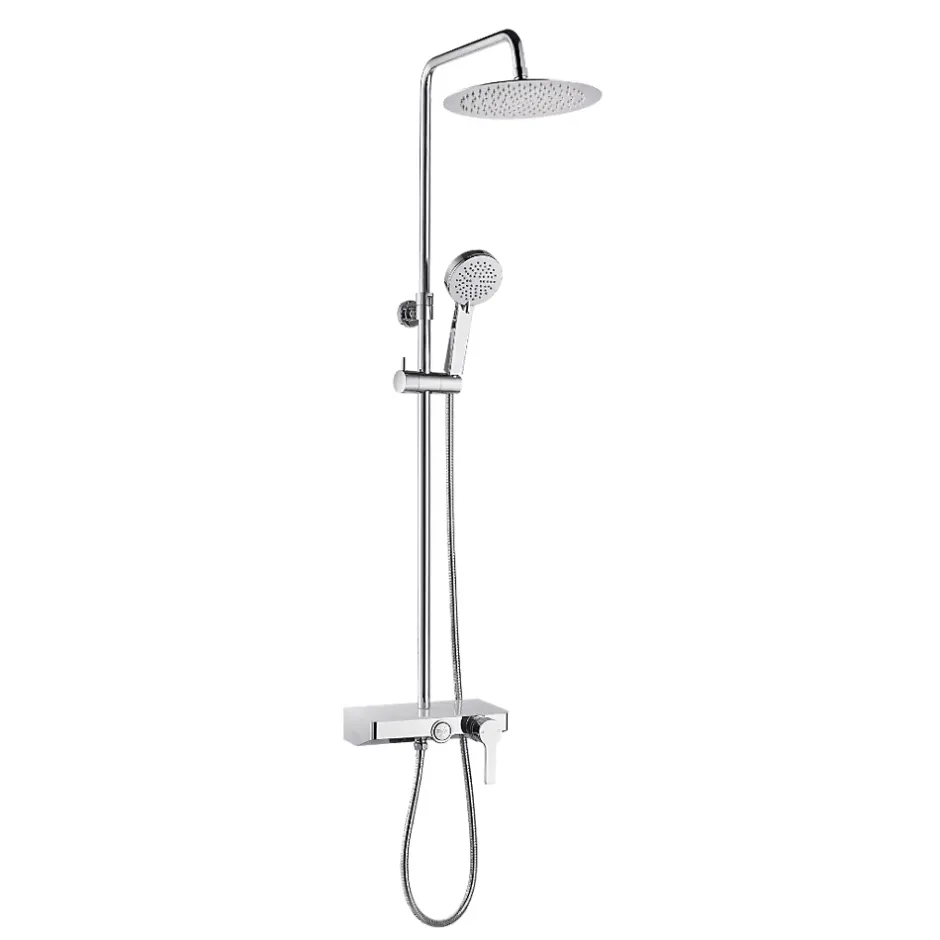 Essebagno Colonne de douche mécanique chromée Waterbox II* Colonne De Douche Mécanique