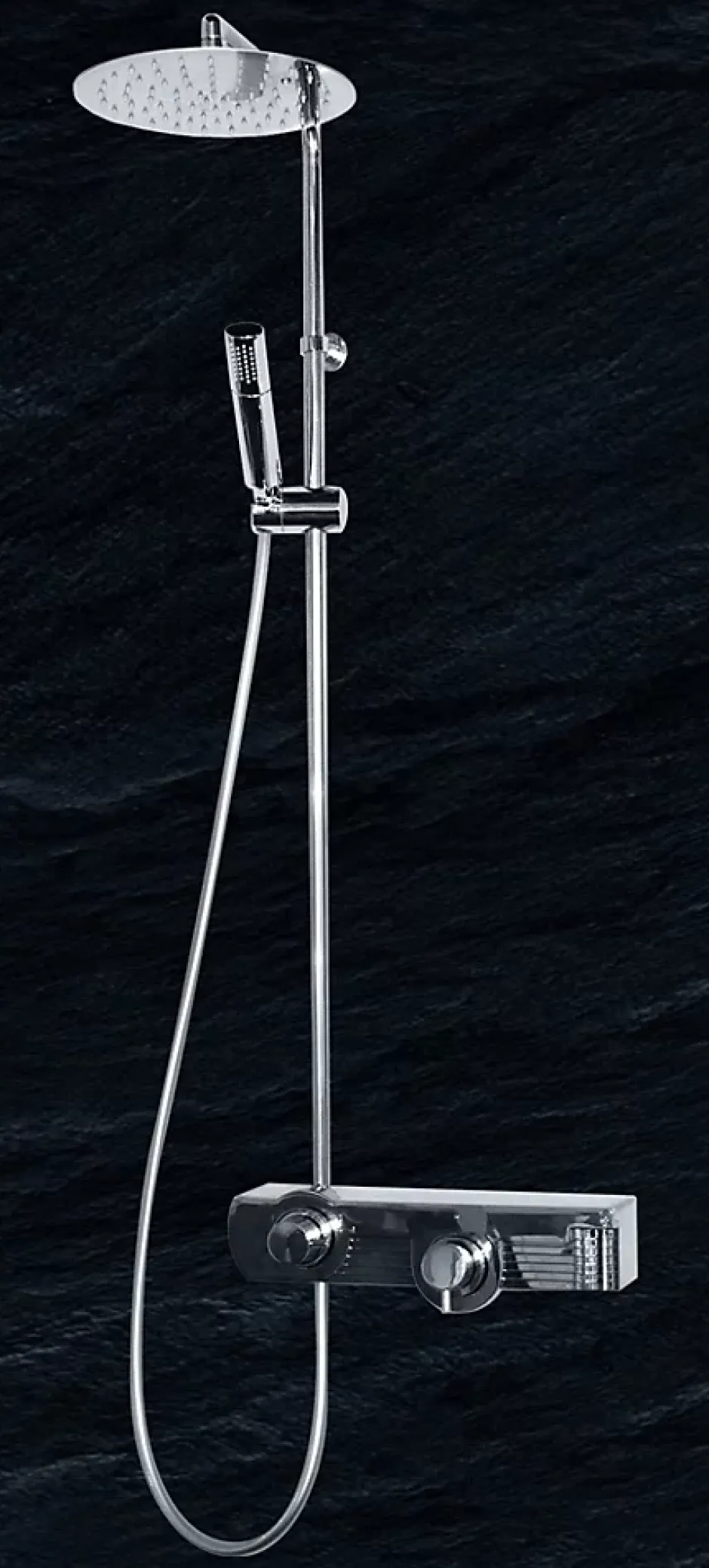 Drop Colonne de Douche Mitigeur Mecanique JOLLY Chromee