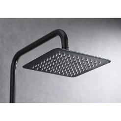 Imex Products Colonne de douche noire gun metal en acier et laiton avec mitigeur monocommande* Colonne De Douche Encastrable