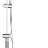 Grohe Colonne de douche sans robinetterie avec douchette + pommeau + flexible + barre, chrome carré, Vitalio Start 250* Colonne De Douche Sans Robinetterie