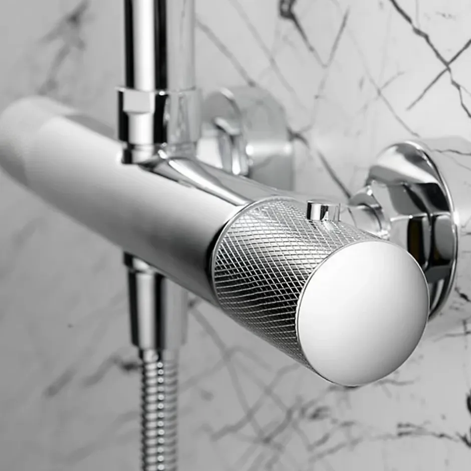 Imex Colonne de Douche Thermostatique Anti-Calcaire Chrome MONZA BTD038