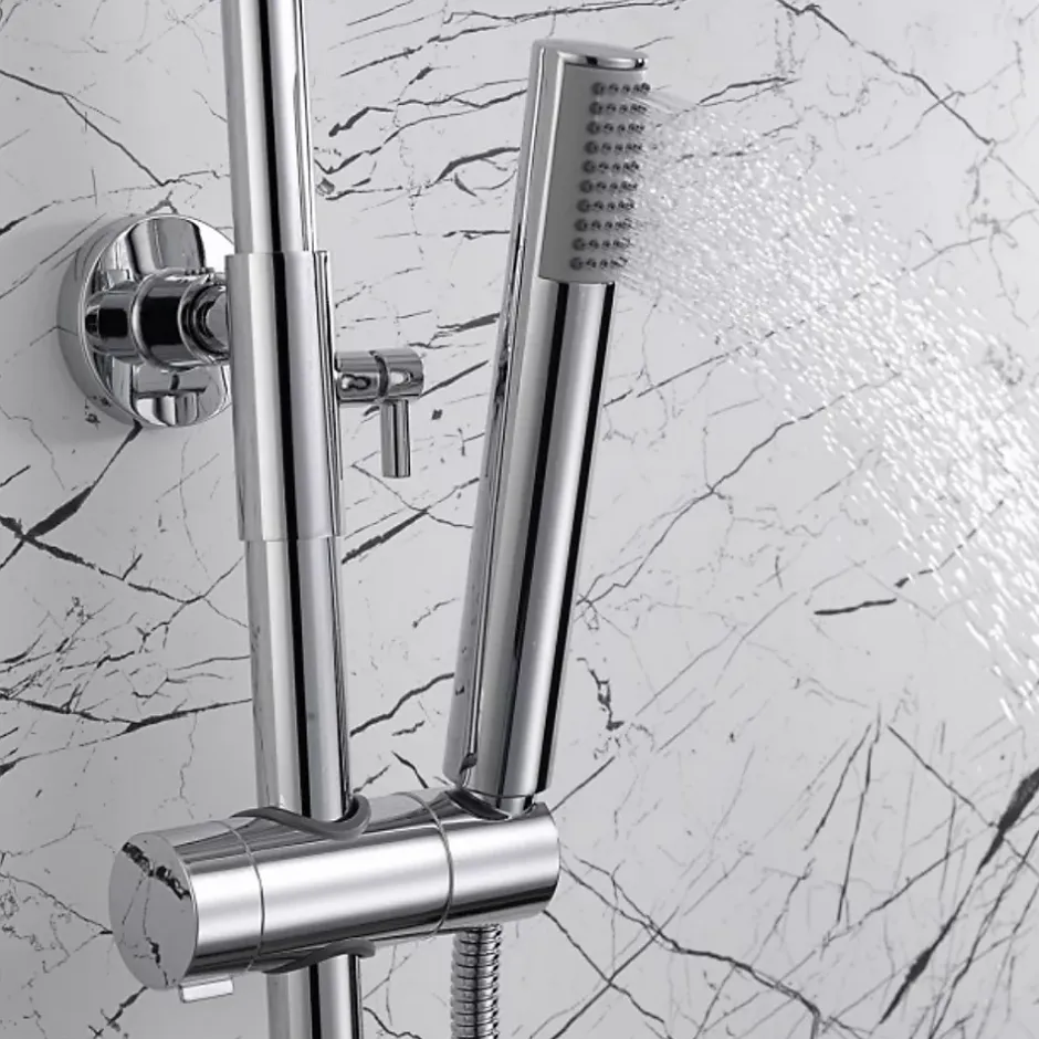 Imex Colonne de Douche Thermostatique Anti-Calcaire Chrome MONZA BTD038