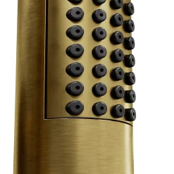 GoodHome Colonne de douche thermostatique, doré, Owens* Colonne De Douche Thermostatique