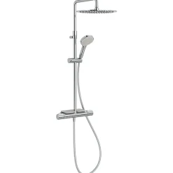 Jacob Delafon Colonne de douche thermostatique Metro chromée* Colonne De Douche Thermostatique