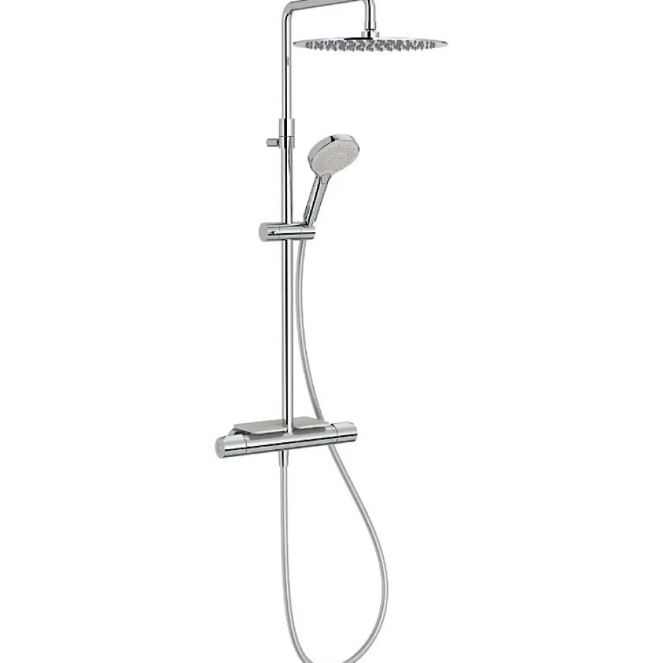 Jacob Delafon Colonne de douche thermostatique Metro chromée* Colonne De Douche Thermostatique