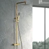 Imex Colonne de Douche Thermostatique Anti-Calcaire Or Brossé VIGO BTV013/OC