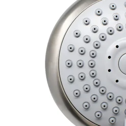 Schulte Colonne de douche thermostatique avec pommeau + douchette + flexible + barre réglable, coloris inox, Rain