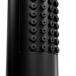 GoodHome Colonne de douche thermostatique + barre réglable + douchette + flexible, noir mat, Owens
