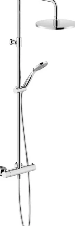 Nobili Colonne de douche thermostatique TONDA - Coloris : PVD miele brossé