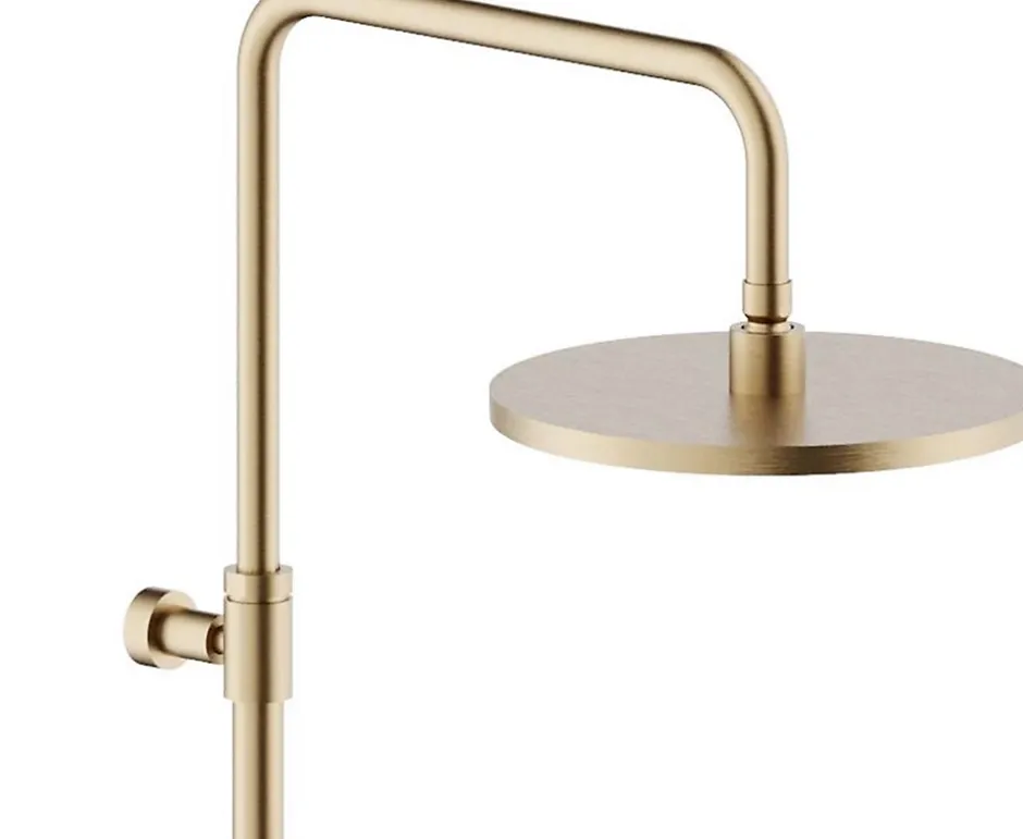 Nobili Colonne de douche thermostatique TONDA - Coloris : PVD miele brossé