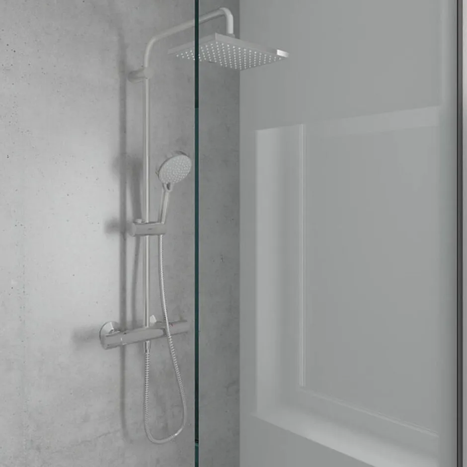 Hansgrohe Colonne de douche thermostatique Vernis Shape 230 chromé* Colonne De Douche Thermostatique