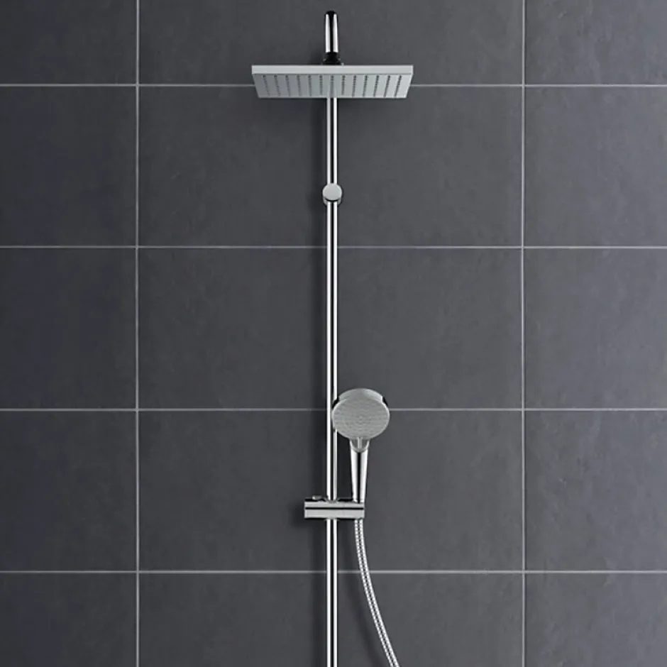 Hansgrohe Colonne de douche thermostatique Vernis Shape 230 chromé* Colonne De Douche Thermostatique