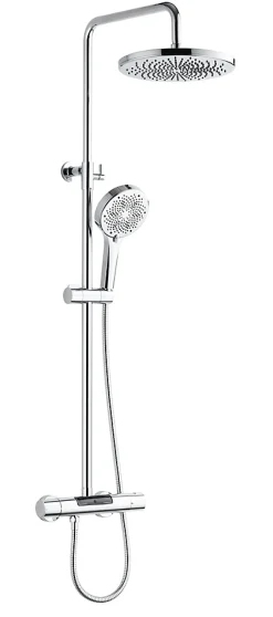 Edouard Rousseau Colonne de douche thermostatique chrome XL, Ekogest