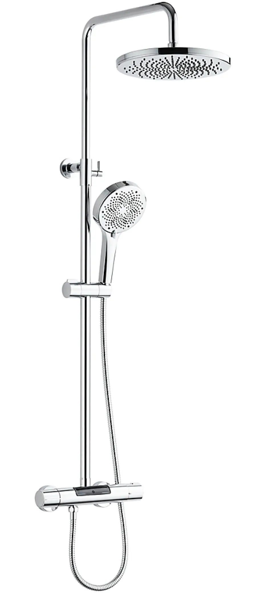 Edouard Rousseau Colonne de douche thermostatique chrome XL, Ekogest