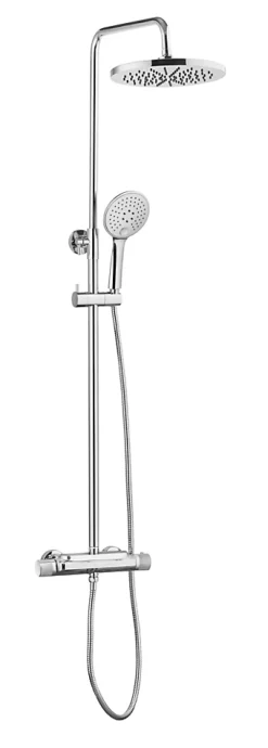 Edouard Rousseau Colonne de douche thermostatique chrome, Volg* Colonne De Douche Thermostatique