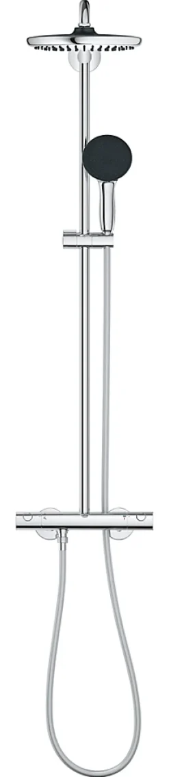 Grohe Colonne de douche thermostatique chrome H.112 cm, Vitalio Start