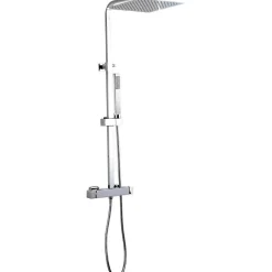 Valaz Colonne de douche thermostatique NILA 20 cm x 20 cm* Robinet De Douche