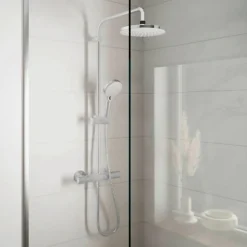 Hansgrohe Colonne de douche thermostatique Vernis Blend 200 chromé