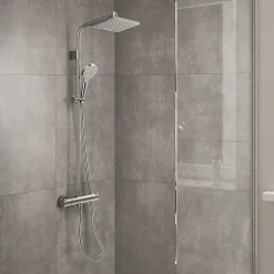 Hansgrohe Colonne de douche thermostatique Showerpipe Waterforms 230* Colonne De Douche Thermostatique