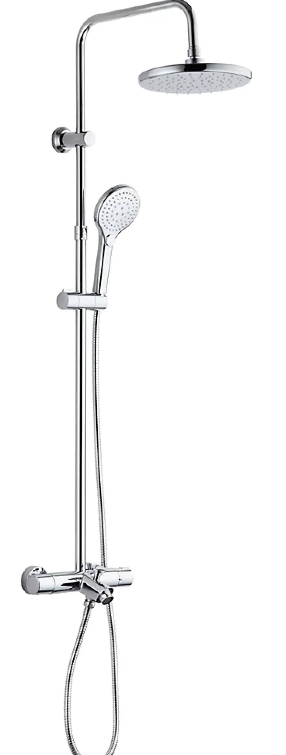 Edouard Rousseau Colonne de douche thermostatique chrome, Mila