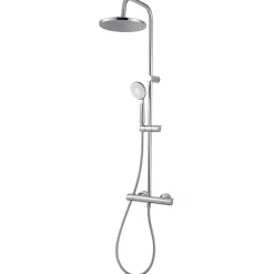 GoodHome Colonne de douche thermostatique Cavally